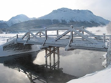 Ferienwohnung in Celerina - Innbrücke bei Celerina