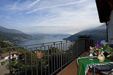 Ferienwohnung in Cannobio - Traumhafter Panorama über den Lago Maggiore