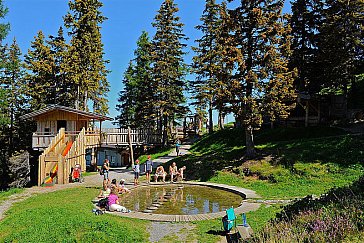 Ferienwohnung in Alpbach - Plantschteich mit Balanciersteinen Lauserland