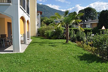 Ferienwohnung in Ascona - Garten