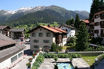 Ferienwohnung in Klosters - Aussicht