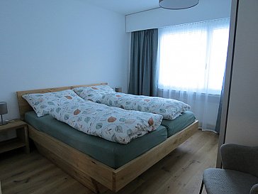 Ferienwohnung in Scuol - Schlafzimmer