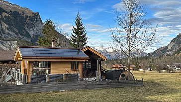 Ferienwohnung in Kandersteg - Chalet Dollyhay am Dorfrand