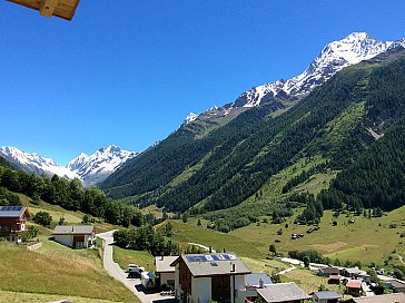 Ferienwohnung in Wiler - Aussicht