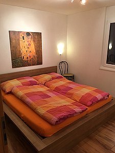 Ferienwohnung in Wiler - Schlafzimmer