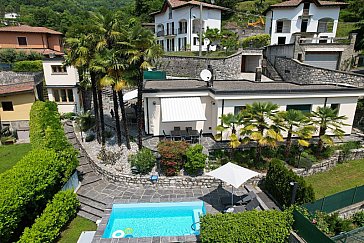 Ferienhaus in Drano-Valsolda - Freistehendes Einfamilienhaus mit Pool