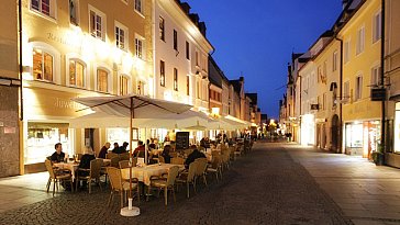 Ferienhaus in Füssen - Innenstadt Füssen bei Nacht (ca. 10 Gehminuten)