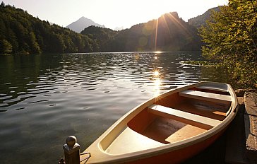 Ferienhaus in Füssen - Der sagenumwobene Alatsee