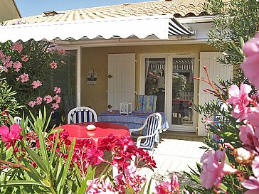 Ferienhaus in Portiragnes Plage - Schönes Ferienhaus von vorne