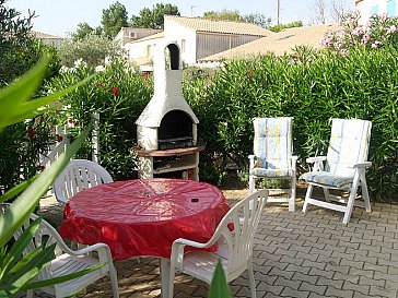 Ferienhaus in Portiragnes Plage - Terrasse