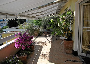 Ferienwohnung in Ascona - Terrasse