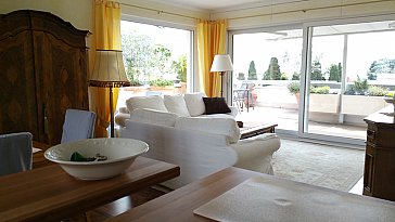 Ferienwohnung in Ascona - Wohnzimmer