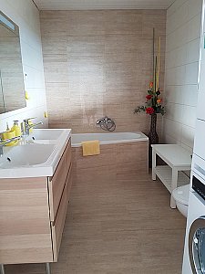 Ferienwohnung in Ascona - Badezimmer/WC
