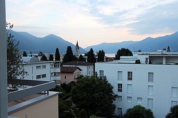 Ferienwohnung in Ascona - Ausblick von der Terrasse