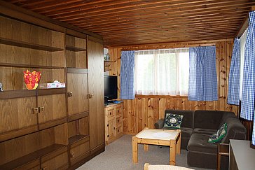 Ferienwohnung in Flumserberg-Bergheim - Wohn/Essbereich