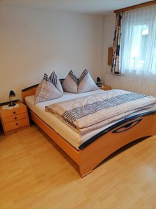 Ferienwohnung in Fiesch - Schlaffzimmer