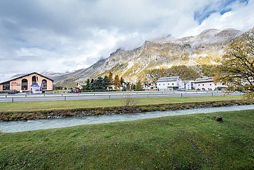 Ferienwohnung in Sils-Maria - Balkon