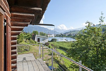 Ferienhaus in Laax - Südsicht ab Balkon