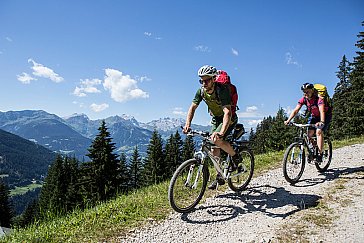 Ferienwohnung in Gaschurn - Mountainbikes