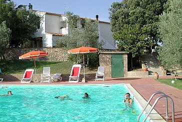 Ferienwohnung in Massa Marittima - Poolanlage