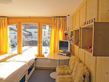 Ferienwohnung in Zermatt - Schlafzimmer