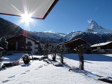 Ferienwohnung in Zermatt - Matterhornblick