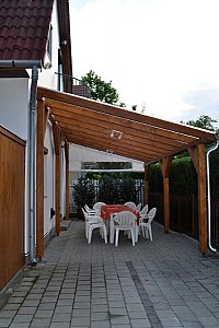 Ferienhaus in Siófok - Terrasse