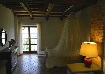 Ferienwohnung in Calamandrana - Wohnung Alba, Schlafzimmer