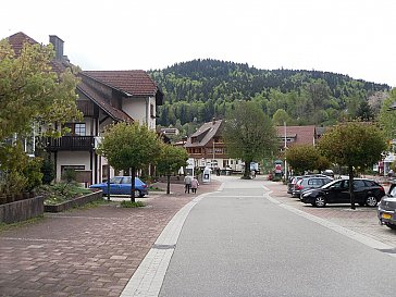 Ferienwohnung in Todtmoos - Blick in die Flaniermeile von Todtmoos