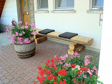 Ferienwohnung in Wangenried - Sitzplatz