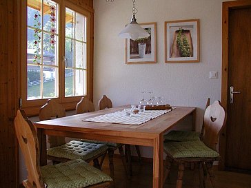 Ferienwohnung in Adelboden - Essbereich