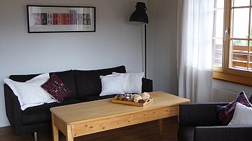 Ferienwohnung in Adelboden - Wohnzimmer