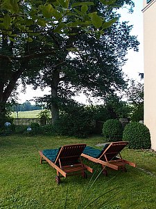 Ferienhaus in Blaufelden-Herrentierbach - Gartenliegen