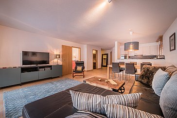 Ferienwohnung in Lauterbrunnen - Wohnzimmer