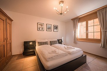 Ferienwohnung in Lauterbrunnen - Schlafzimmer