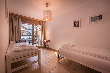 Ferienwohnung in Lauterbrunnen - Schlafzimmer