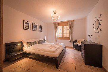 Ferienwohnung in Lauterbrunnen - Schlafzimmer