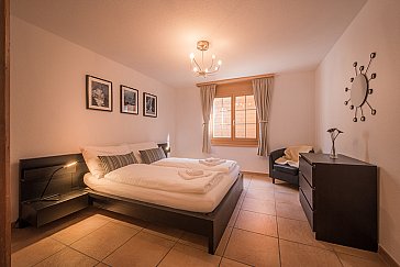 Ferienwohnung in Lauterbrunnen - Schlafzimmer