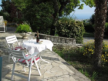 Ferienhaus in Nizza - Terrasse