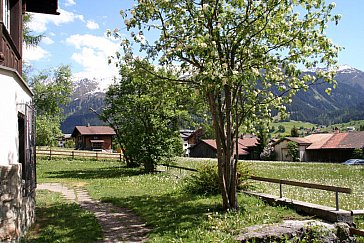 Ferienwohnung in Klosters - Garten