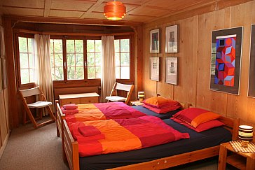 Ferienwohnung in Klosters - Schlafzimmer 1