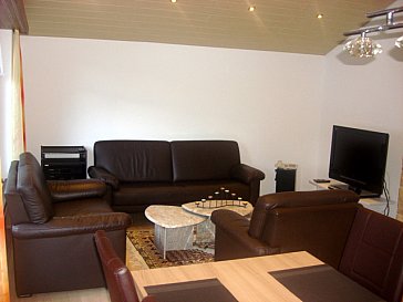 Ferienwohnung in Saas-Almagell - Wohnzimmer