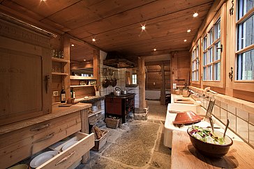 Ferienhaus in Grindelwald - Die Küche