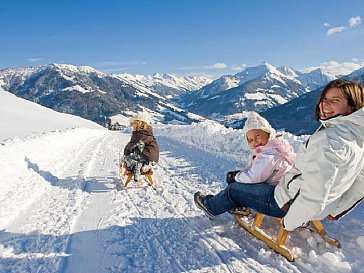 Ferienwohnung in Alpbach - Türe auf und rein ins Schneevergnügen