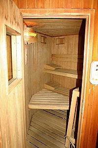 Ferienhaus in Hafling - Sauna im UG