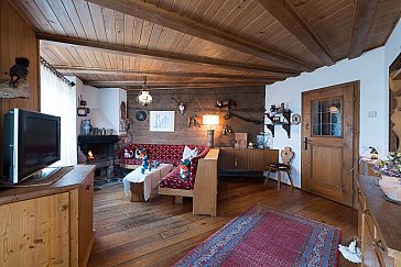 Ferienhaus in Hafling - Wohnzimmer
