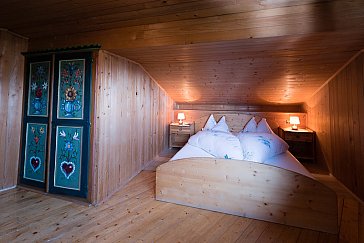 Ferienhaus in Hafling - Blick in die Schlafzimmer