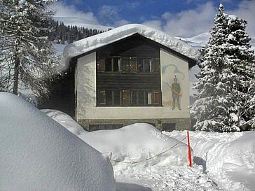 Ferienhaus in Madulain - Winter im Engadin