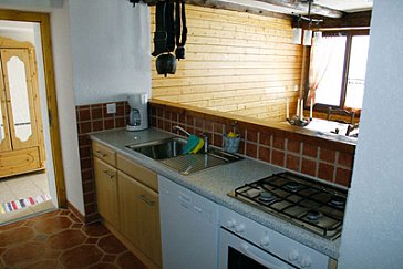 Ferienhaus in Crans Montana-Aminona - Gut ausgestattet Küche