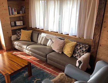 Ferienhaus in Crans Montana-Aminona - Der schöne Wohnraum